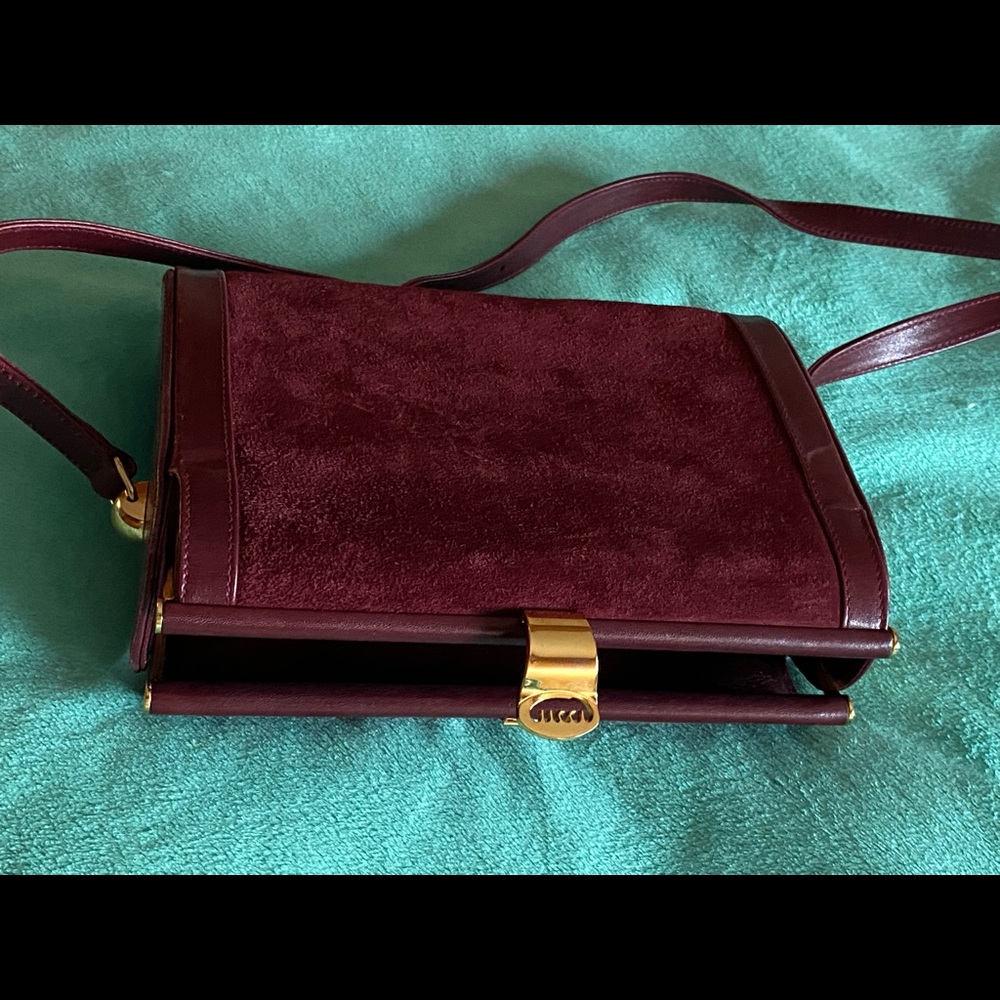 Gucci suede and leather bag purchased in Italy